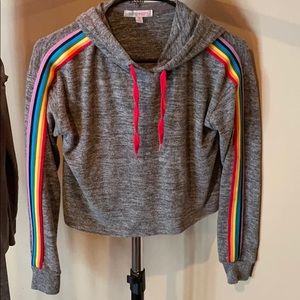 Pride cropped sweatshirt